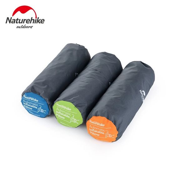 Подушка самонадувна Naturehike Sponge automatic NH17A001-L, світло блакитна | Зображення 2