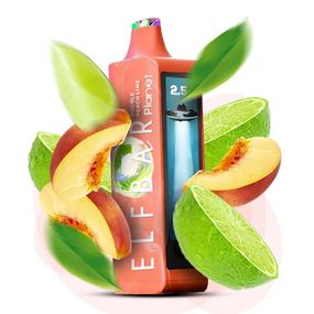 ELF BAR Planet 25000. Персик Лайм (Double Peach Lime)
