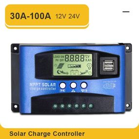 Контролер заряду для сонячних панелей mppt 30a 12v/24v до 780 ватів