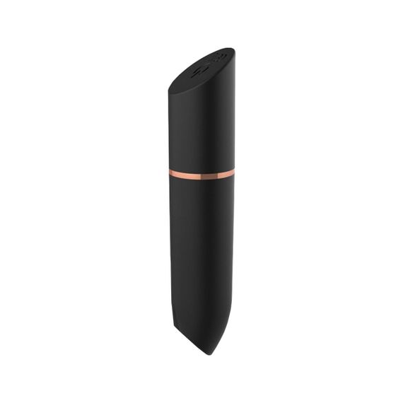 Віброкуля-помада Adrien Lastic Rocket Black, потужна, дискретна, для точкової стимуляції клітора | Зображення 3