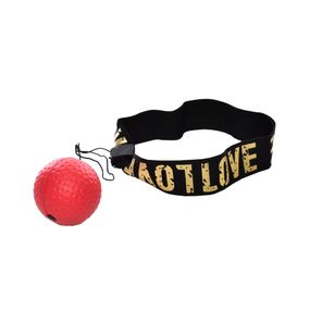 Тренажер для бокса "Fight Ball" MS 3258-1 фомовый Красный