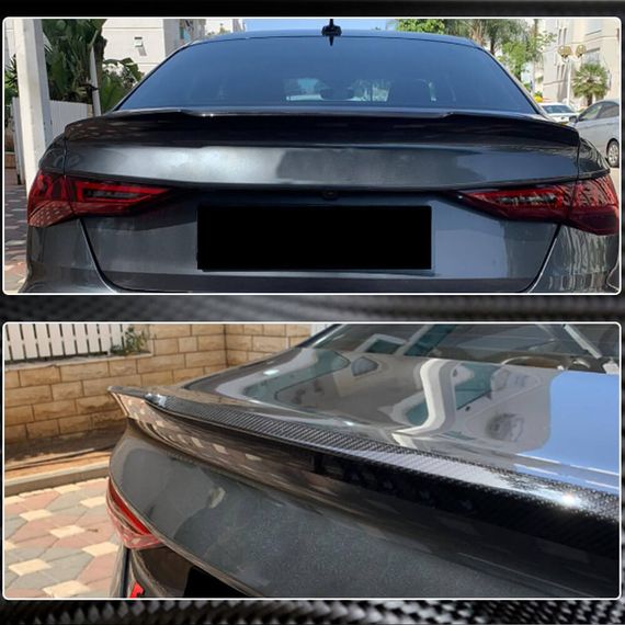 Спойлер V2 (для SD, Карбон) для Ауди A3 2020- гг | Зображення 3