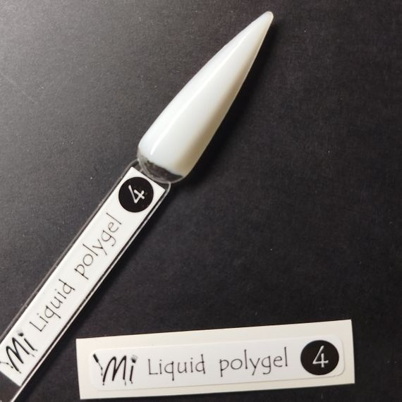 Наклейка на типсу (палитру) для жидкого полигеля Mi Color №04 (9 x 55 мм)