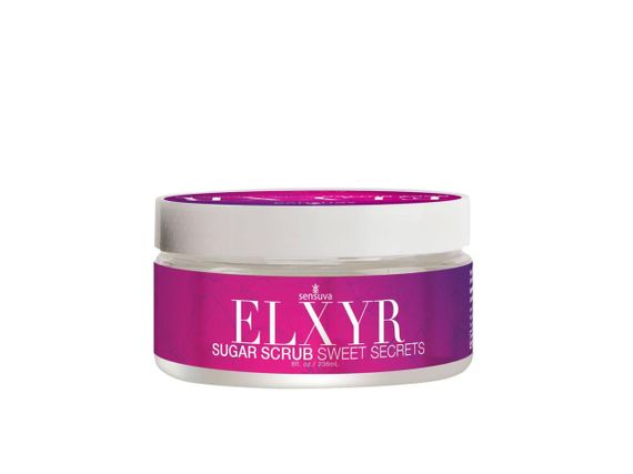 Скраб для ног Sensuva ELXYR Sugar Scrub - Sweet Secrets (236 мл) Sex Aura