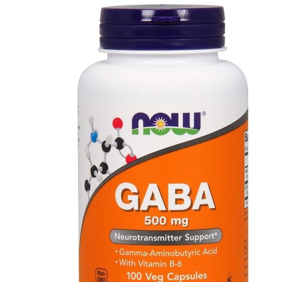 Now Gaba / Габа 500 мг в капсулах №100