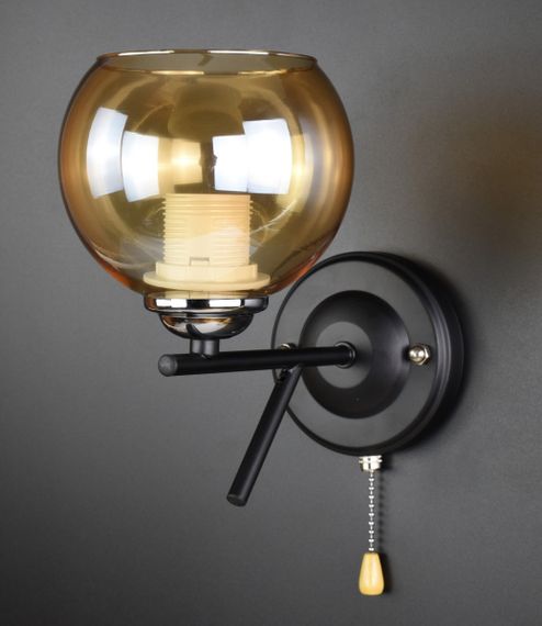 Бра настінна 25901 Чорний 27х13х23 см. | Зображення 1