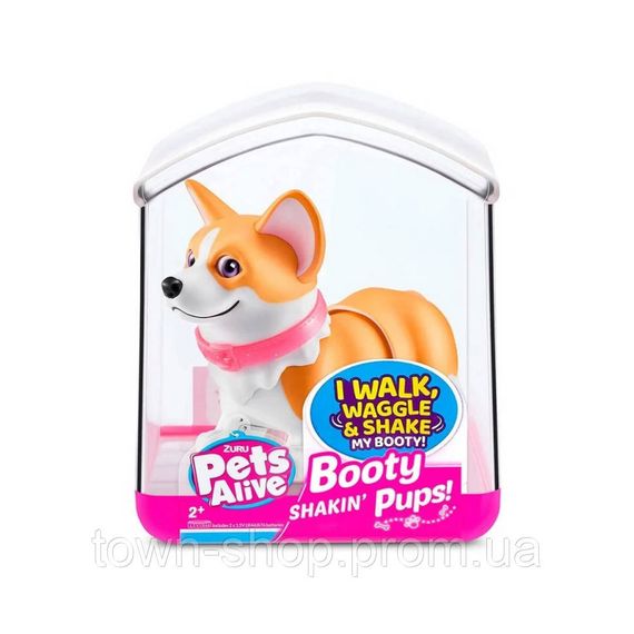 Интерактивный щенок Игривый Корги PETS ALIVE 9530SQ1-2 ходит виляет хвостиком | Зображення 2