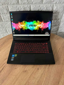Ноутбук  MSI GV15 Thin 11SCV 15,6" 144Hz i5 11400H 8Gb SSD 256Gb GTX 1650 MaxQ Б/У
