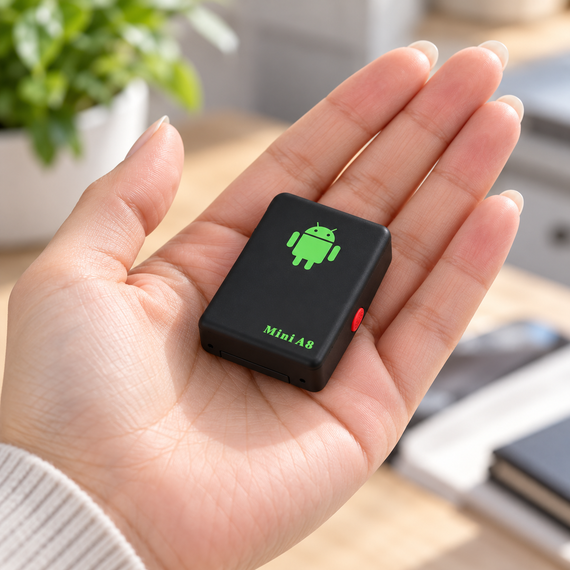 GPS трекер Mini A8 з прослуховуванням / Компактний GSM-трекер з підтримкою SIM-карти / Трекер з мікрофоном | Зображення 1