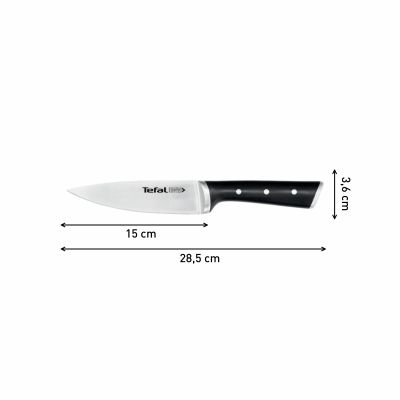 Кухонний ніж Tefal Ice Force, 15см, нержавіюча сталь, пластик (K2320324) | Зображення 2