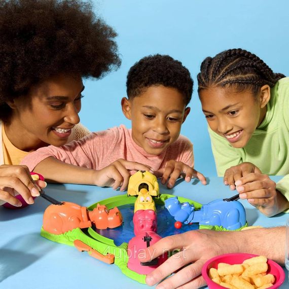 Настольная игра Голодные Бегемотики Оригинал Hasbro Gaming Hungry Hungry Hippos | Зображення 9