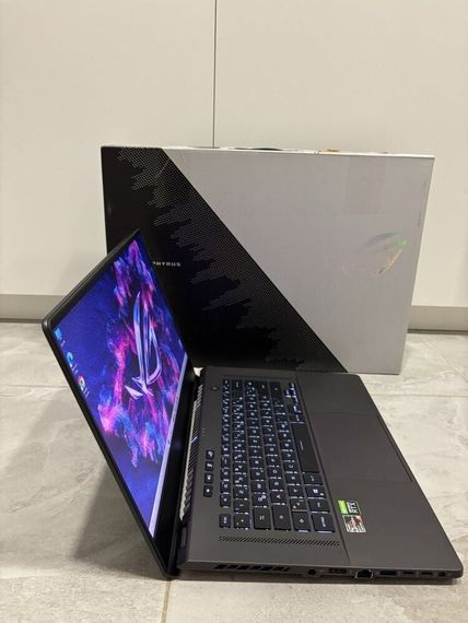 Ігровий ноутбук Asus ROG Zephyrus GA503Q / 15.6" (2560x1440) IPS / AMD Ryzen 9 5900HS (8 (16) ядер по 3.0 - 4.6 GHz) / 16 GB DDR4 / 1000 GB SSD M.2 / nVidia GeForce RTX 3080, 8 GB GDDR6, 256-bit / Коробка б/в | Зображення 3