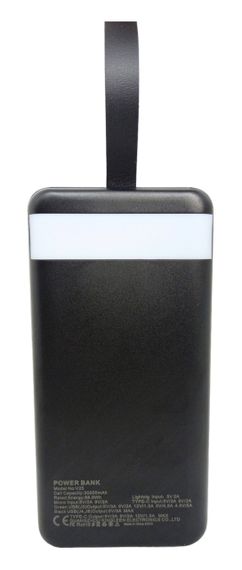 Power Bank 45000 mAh 2,1А реальна ємність PZX C166 зарядка зовнішній акумулятор павербанк сертифікований | Зображення 3