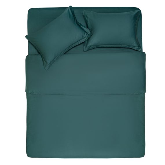 Простирадло ARDESTO Mix&amp;Match Premium, 180х240см, 100% бавовна, сатин, зелений (ART1824FSE) | Зображення 1