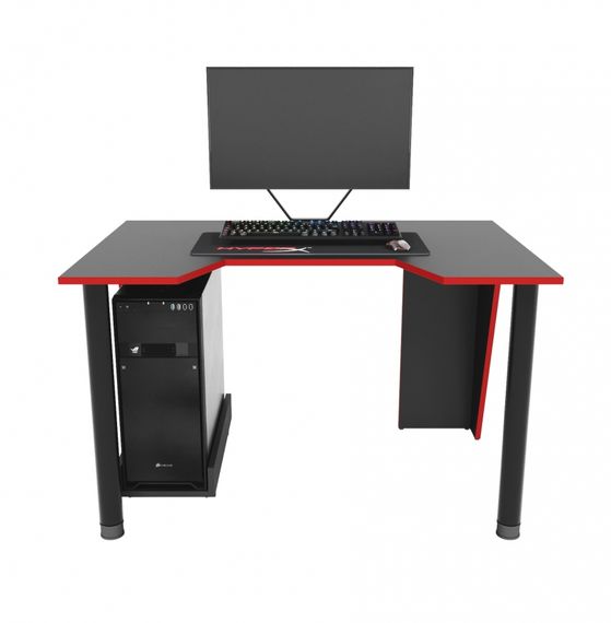 Стол геймерский ZEUS GAMER-1 черно-красный | Зображення 6