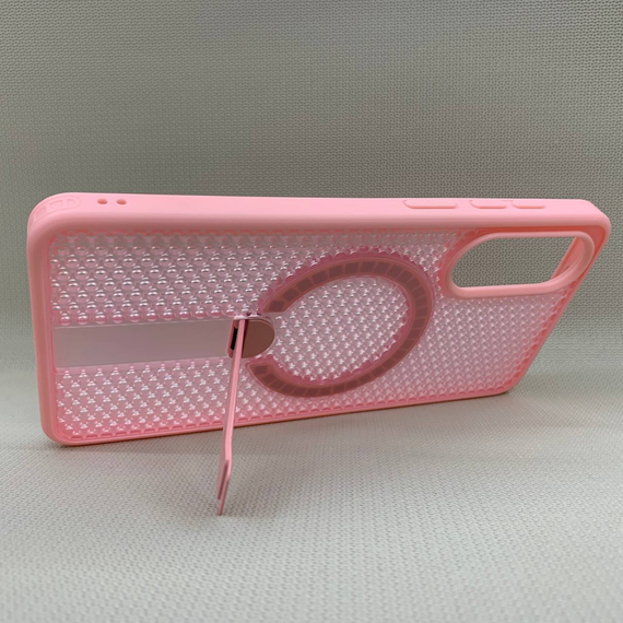 Чохол магнітний для Samsung S25 Edge Wlons Hybrid MagSafe матовий протиударний PC+TPU Рожевий | Зображення 1