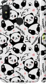 Чохол на Xiaomi Redmi 6 Pro Панди "4318m-1595-2448"