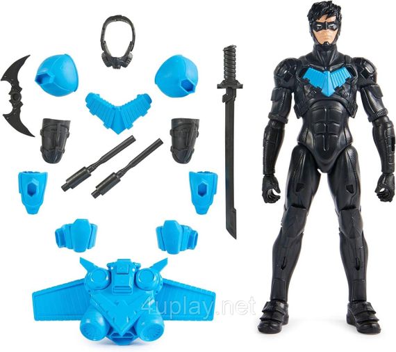 Оригинал DC Comics Batman Adventures Nightwing Бэтмен 30 см игровая фигурка Найтвинг с комплектом брони | Зображення 2
