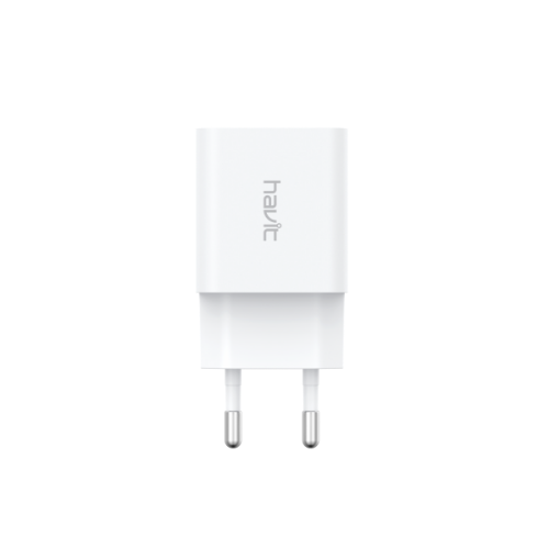 Зарядний пристрій мережевий 2USB 2,1А білий Havit HV-UC1004 | Зображення 3