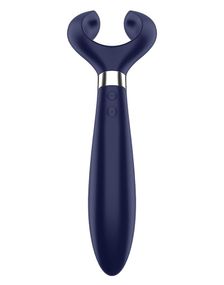 Вибратор для пар Satisfyer Endless Fun Blue, три мотора, многофункциональный