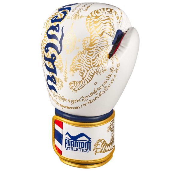 Боксерські рукавиці Phantom Muay Thai Gold Limited Edition 12 унцій (бинти в подарунок) | Зображення 1