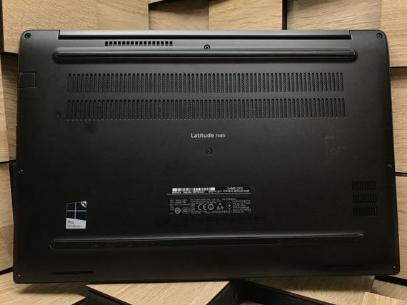 Ноутбук Б-класс Dell Latitude 7480 / 14" (1920x1080) IPS / Intel Core i7-7600U (2 (4) ядра по 2.8 - 3.9 GHz) / 8 GB DDR4 / 240 GB SSD M.2 / Intel HD Graphics 620 / WebCam б/у | Зображення 9