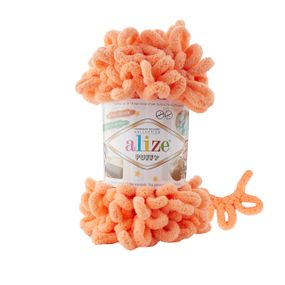 Пряжа Alize Puffy 34 ализе пуффи плюшевая