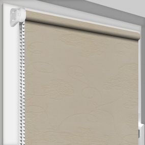 Рулонная штора Rolets Кинга 1-404-1350 135x170 см открытого типа Темно-бежевая