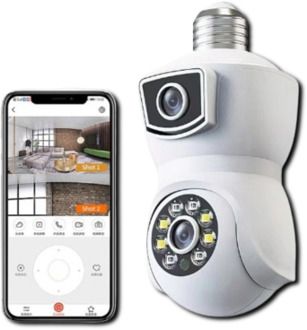 Камера відеоспостереження в патрон з поворотним механізмом XPRO PTZ-Lamp 2 (44055-PTZ-Lamp_645)