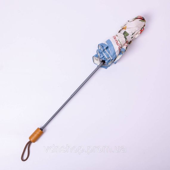 Зонт механический элегантный с принтом прочный надежный из полиэстера диаметр 99 см Синий HP-23-15BL | Зображення 2