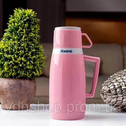 Термос для води Magio MG-1051P 500 мл, Термос металевий Хороший якісний Термофляга для напоїв RK-47 | Зображення 6