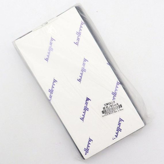 Кошелек мужской Baellerry Classic (19,5 х 10 х 3,5 см) / Мужское портмоне с ремешком / Клатч на кнопках и | Зображення 9