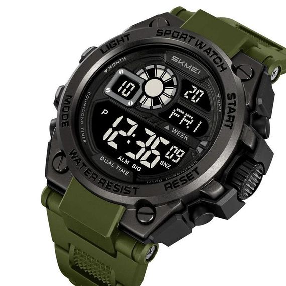 Тактичні військові годинники для ЗСУ, Спортивні чоловічі годинники для хлопця Водонепроникні DN-89 | Зображення 1