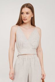 Топ SoundSleep Linen льняной L натуральный (653590754077)