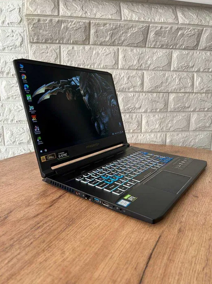 Ноутбук Acer Triton PT515-51 15.6" 144Hz i7 9750H 32Gb SSD 512GB RTX 2080 MaxQ  Б/У | Зображення 2