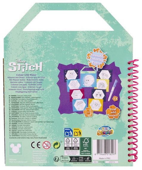 Водна розмальовка Disney Stitch (ST24354) | Зображення 2
