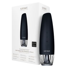 Антивіковий LED-випромінювач для відновлення шкіри обличчя GESKE Anti-Aging Skin Renewer 9в1 black