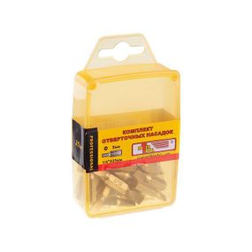 Комплект викруткових насадок 5 мм 1/4" x 25 мм INTERTOOL VT-00331