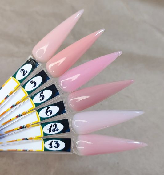 Рідкий полігель Мі #12 молочно-рожевий 8мл | Зображення 1