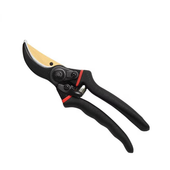 Професійний садовий секатор Pruner, для обрізання рослин з лезами зі сталі SK-5 та амортизатором | Зображення 3