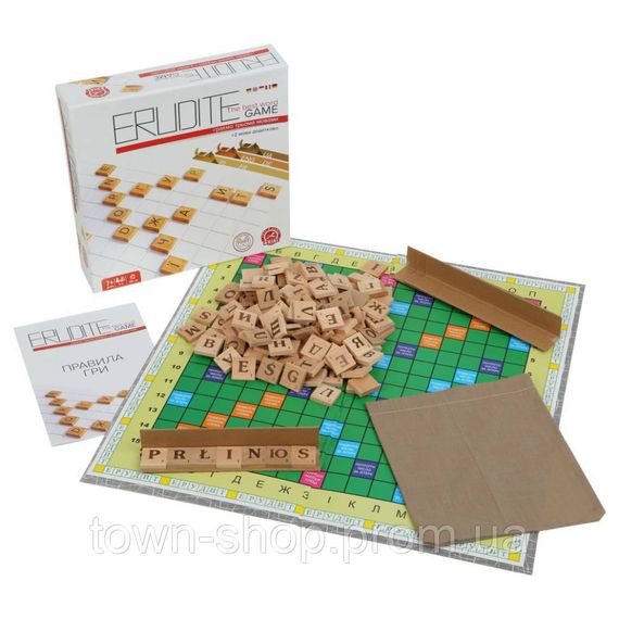 Настольная игра ERUDITE Arial 910466 три языка | Зображення 1