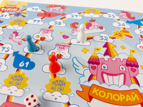 Настольная игра - ходилка "Колорай" 127913 на укр. языке | Зображення 3