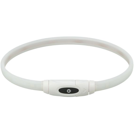 Нашийник Trixie що світиться з USB силікон різнокольоровий XS–XL 65 см х 16 мм | Зображення 2