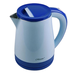 Електрочайник 1,2л 1600W (диск) MR-037-BLUE Maestro