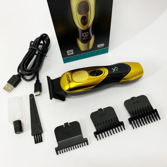 Триммер VGR V-227 GOLD. Цвет: золотой | Зображення 9