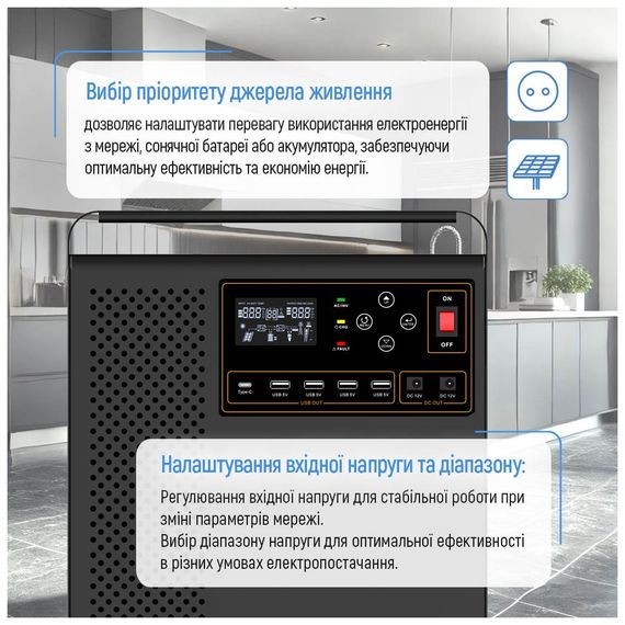 Зарядна станція ColorWay 3000W, 3200Wh (CW-PR-3K3W-01) | Зображення 8