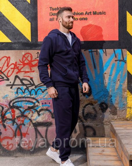 Спортивний костюм колір синій розміри M, L, XL, 3XL, XXL FI_004603 | Зображення 1