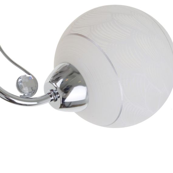 Бра настенное накладное минимализм LK-691W/1 E27 CH | Зображення 3