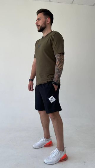 Чоловічий літній костюм Nike чорний | Зображення 1