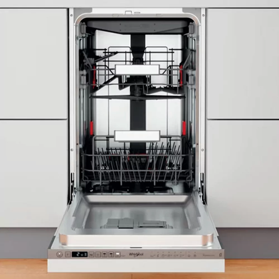 Посудомийна машина Whirlpool вбудована WSIO3O34PFEX | Зображення 4
